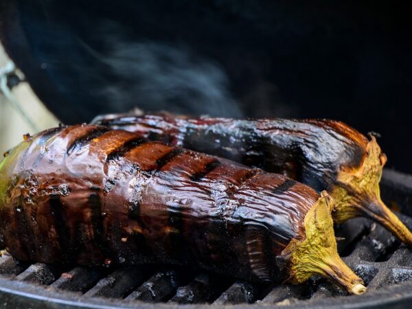 eggplant, grill, food